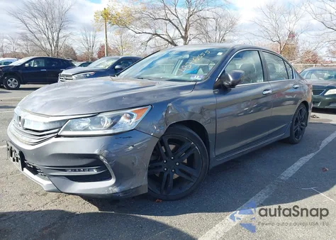 2017 Honda Accord Sport из США, поврежденный, VIN 1HGCR2F54HA057357